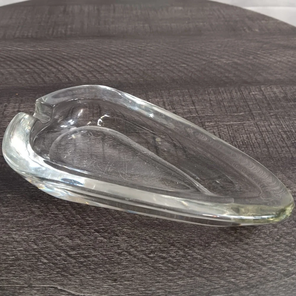 1950's vintage Lusterware Ashtray Heavy Stylish #1